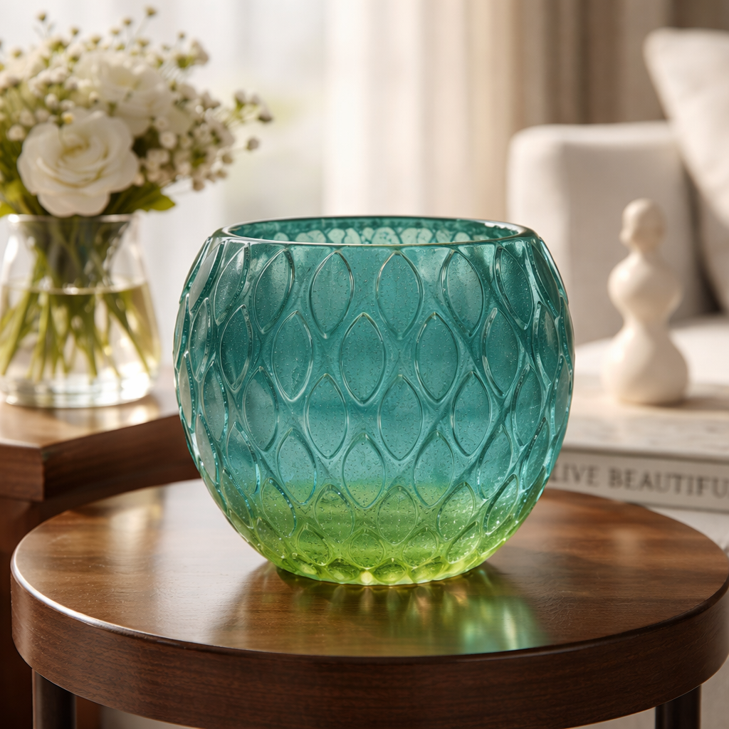 Sfeervolle cachepot & kaarsenhouder