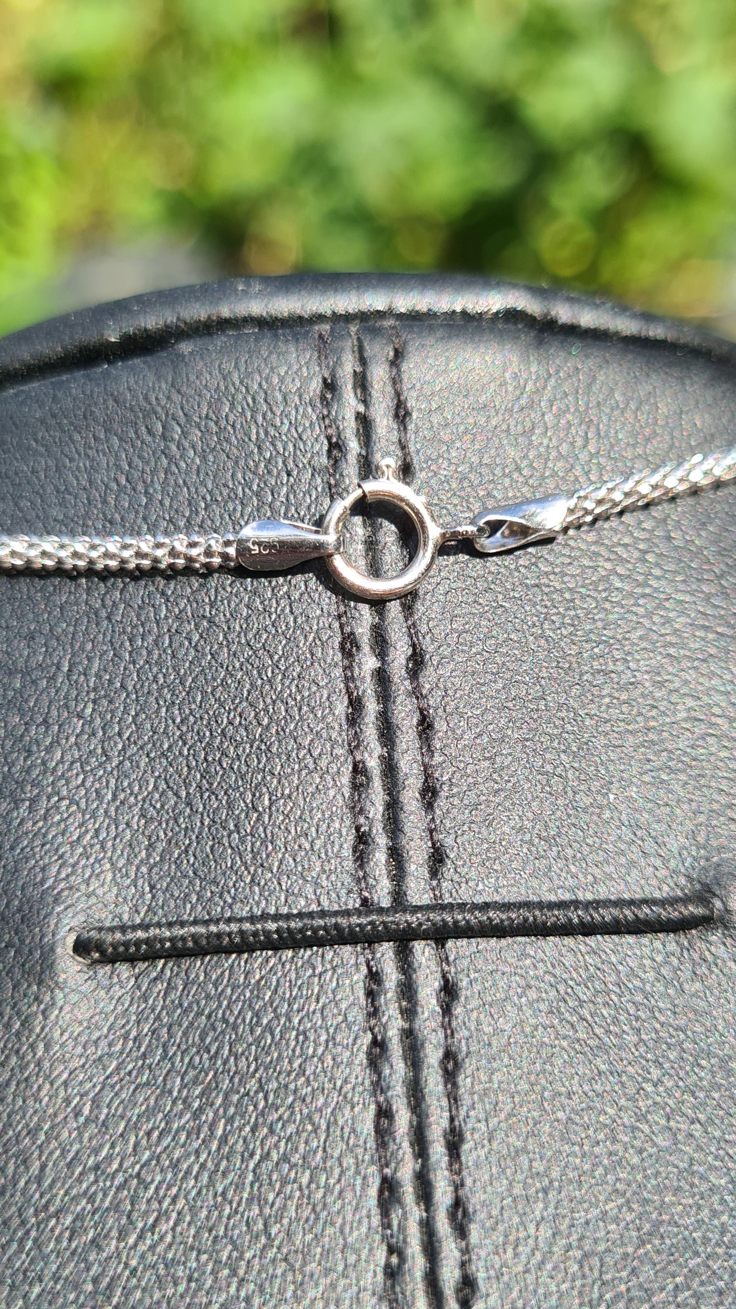 Stijlvolle halsketting met 2 parels
