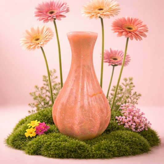 Vaasje in resin