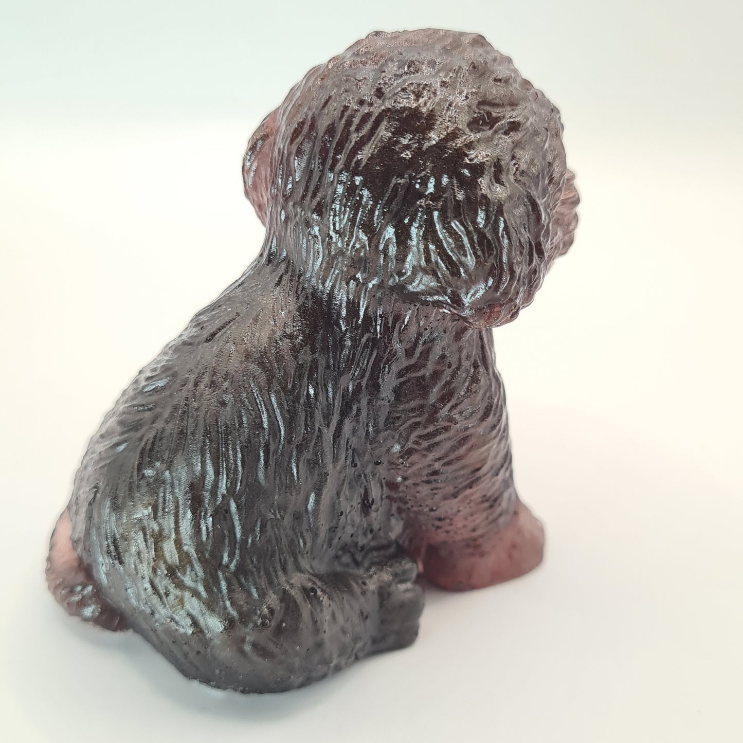 Labradoodle in resin