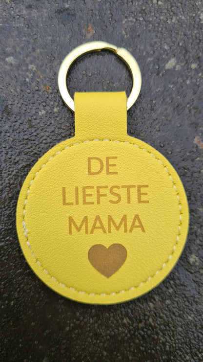Sleutelhanger met tekst